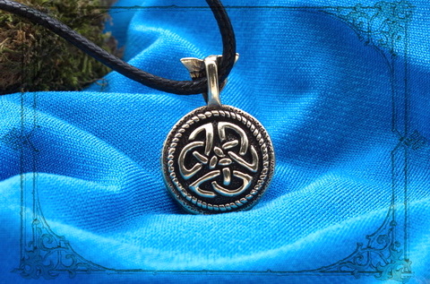 Кулон с кельтским орнаментом ювелирная подвеска с древним символом друидов