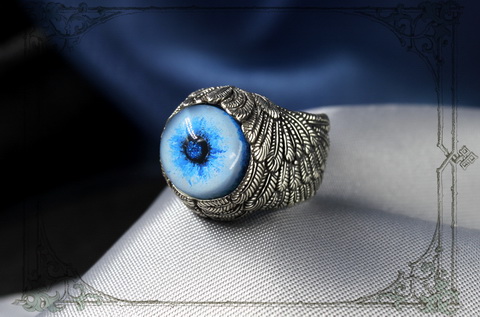 кольцо глаз сибирской хаски подарок для друга