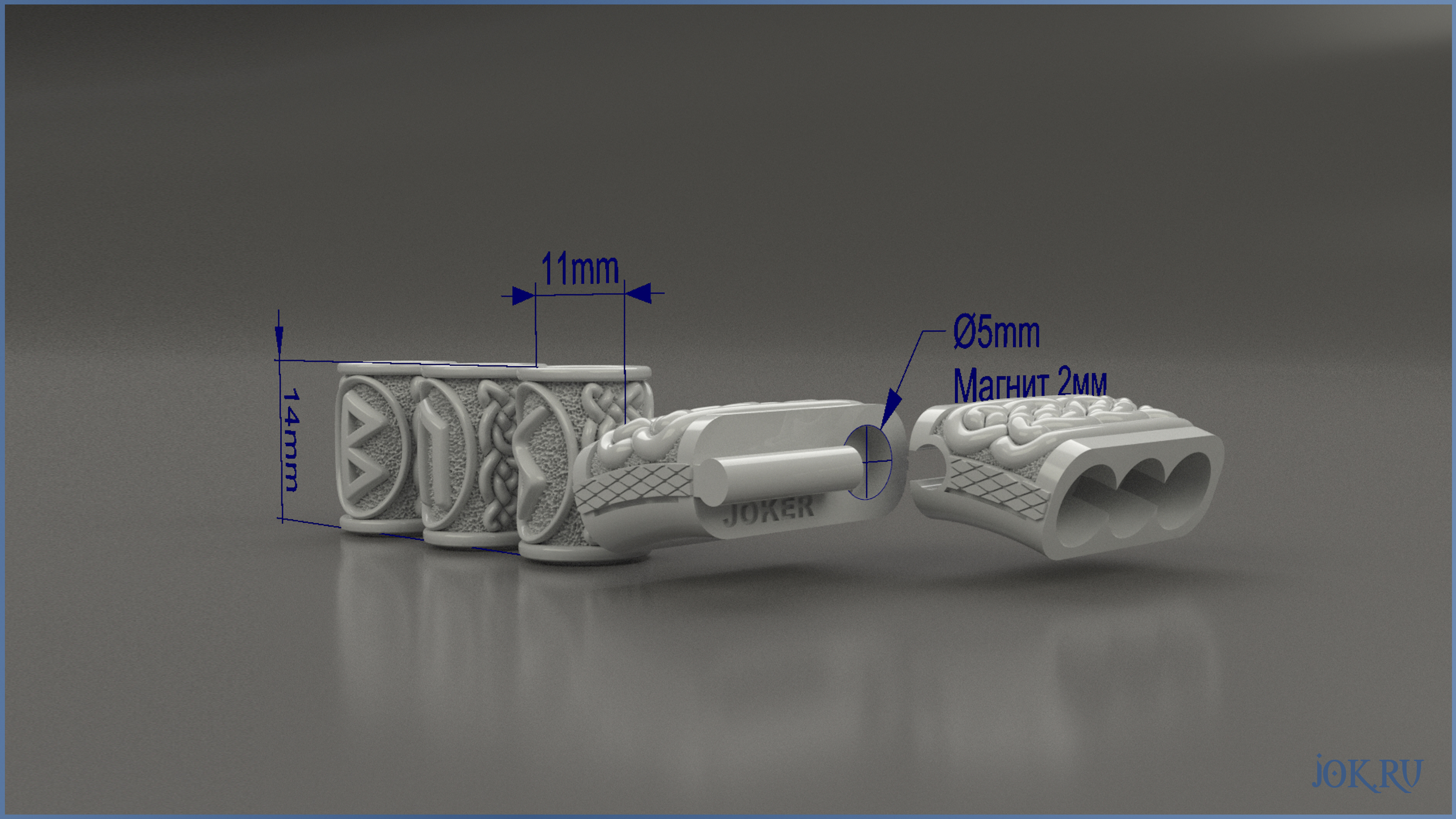 Руны на заказ: Кожаные браслеты с символикой в Мастерской Joker-Studio