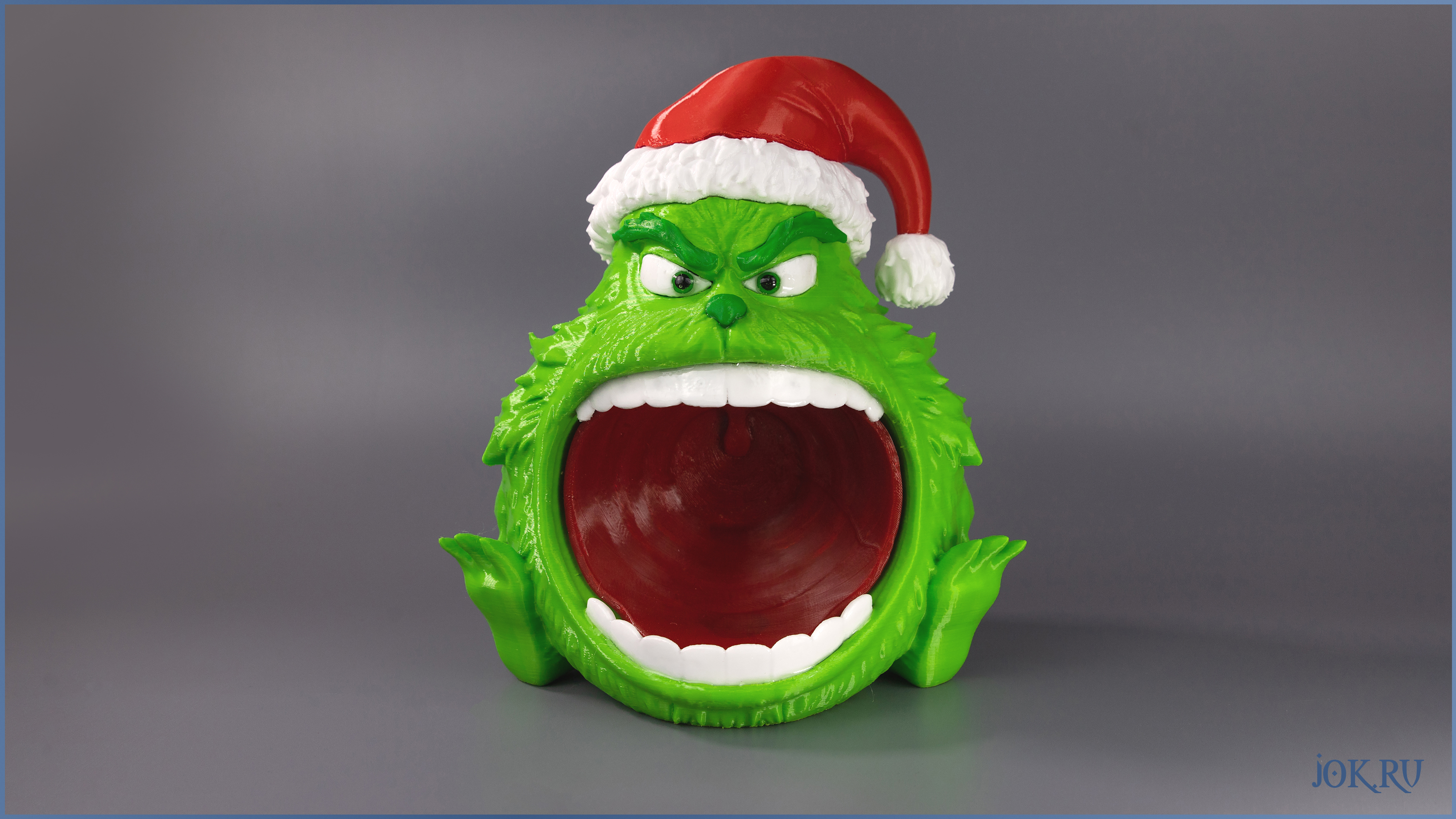 3D фигурка Гринча на заказ в Мастерской Joker-Studio