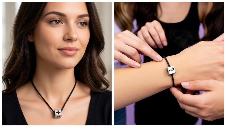 Закажите подвеску «Кубик» из металла в Joker-Studio: Современное украшение для нее