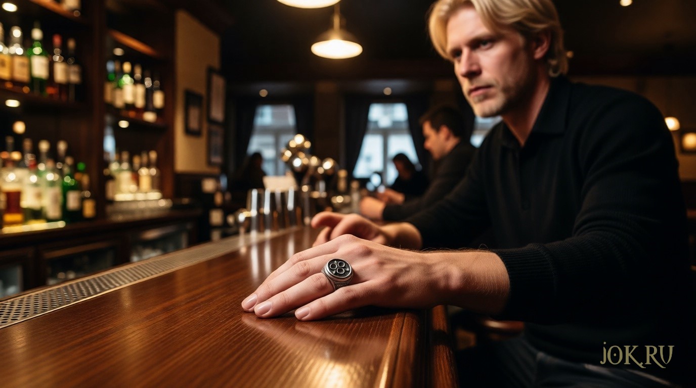 Эксклюзивный перстень Нургла ручной работы в Joker-Studio