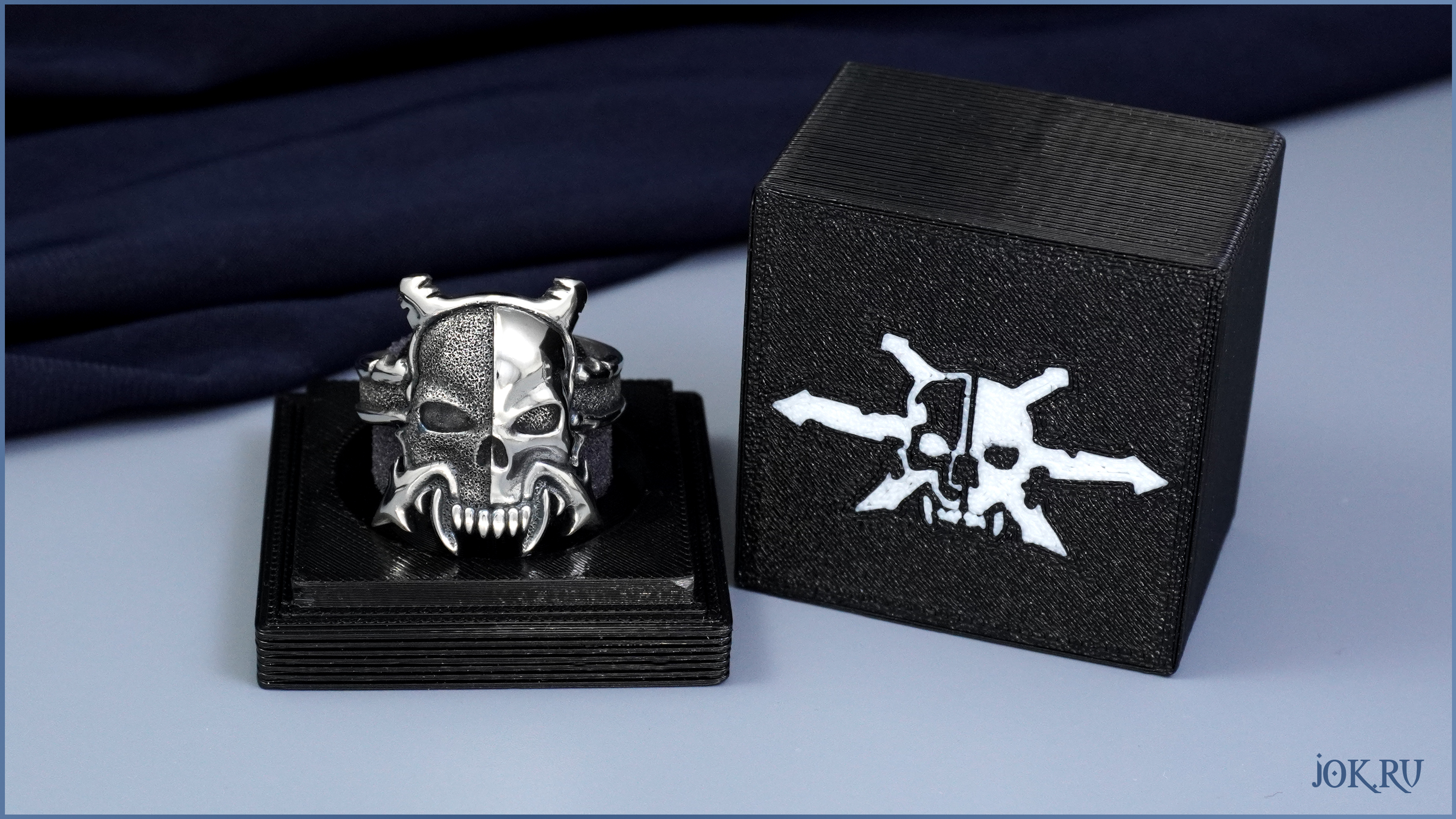 Сувениры для фанатов Warhammer 40k: кольцо "Сыны Злобы" (Sons of Malice) – ручная работа, эксклюзивный дизайн от Мастерской JokerStudio.