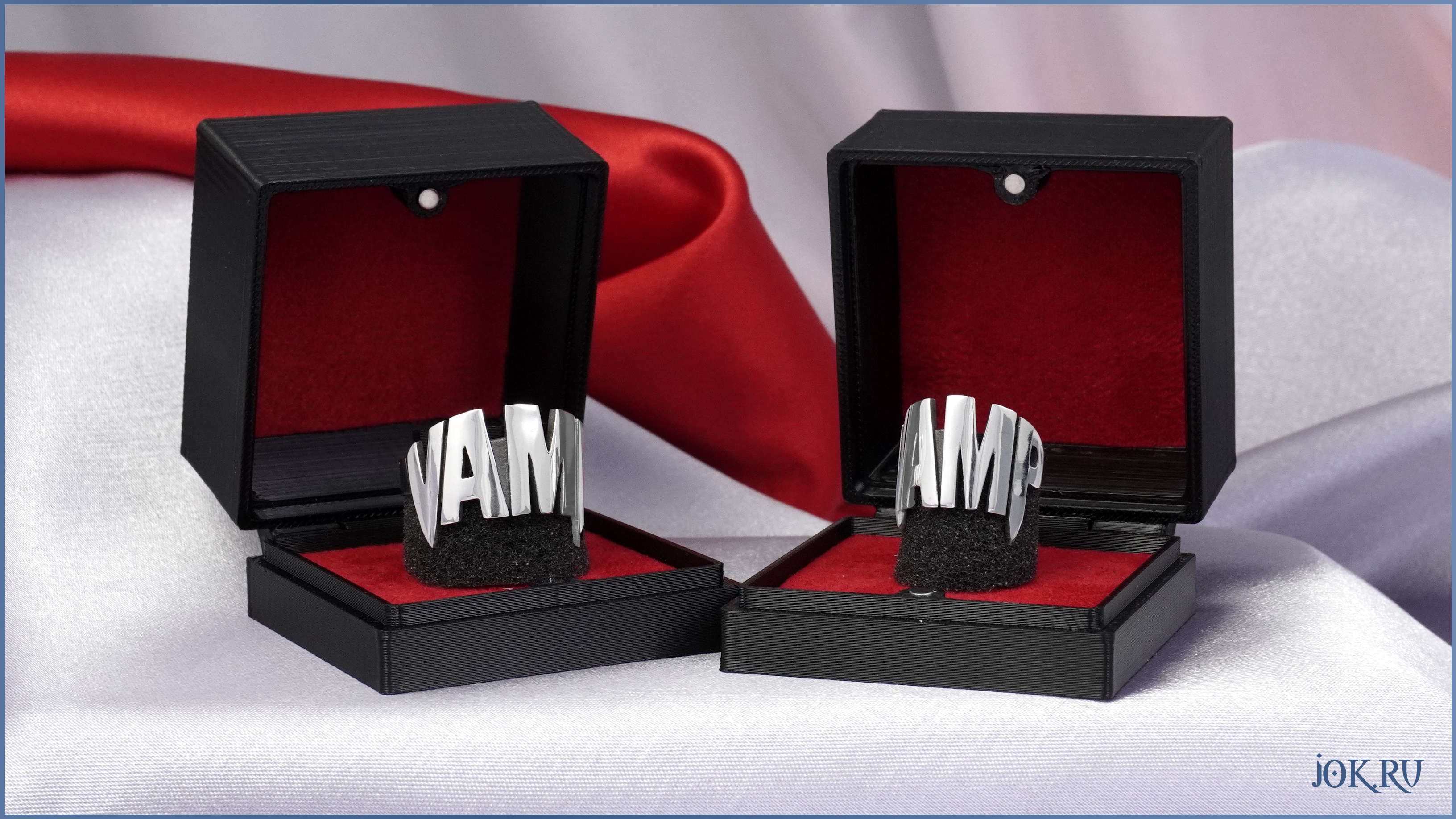 Вампирские украшения: Парные кольца от Joker-Studio