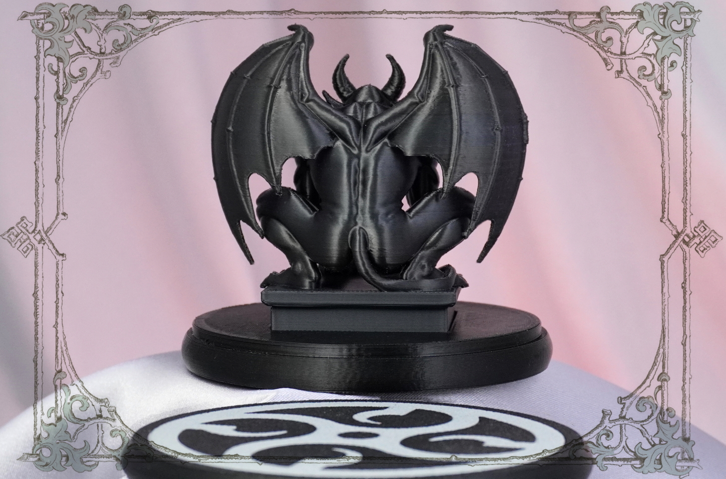 Фигурка горгульи для готической вечеринки - Joker-Studio