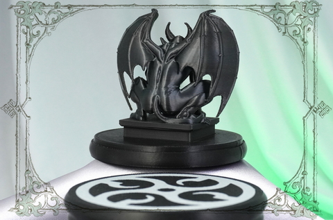 Атмосферная мелочь - фигурка горгульи в готическом стиле для создания таинственного настроения