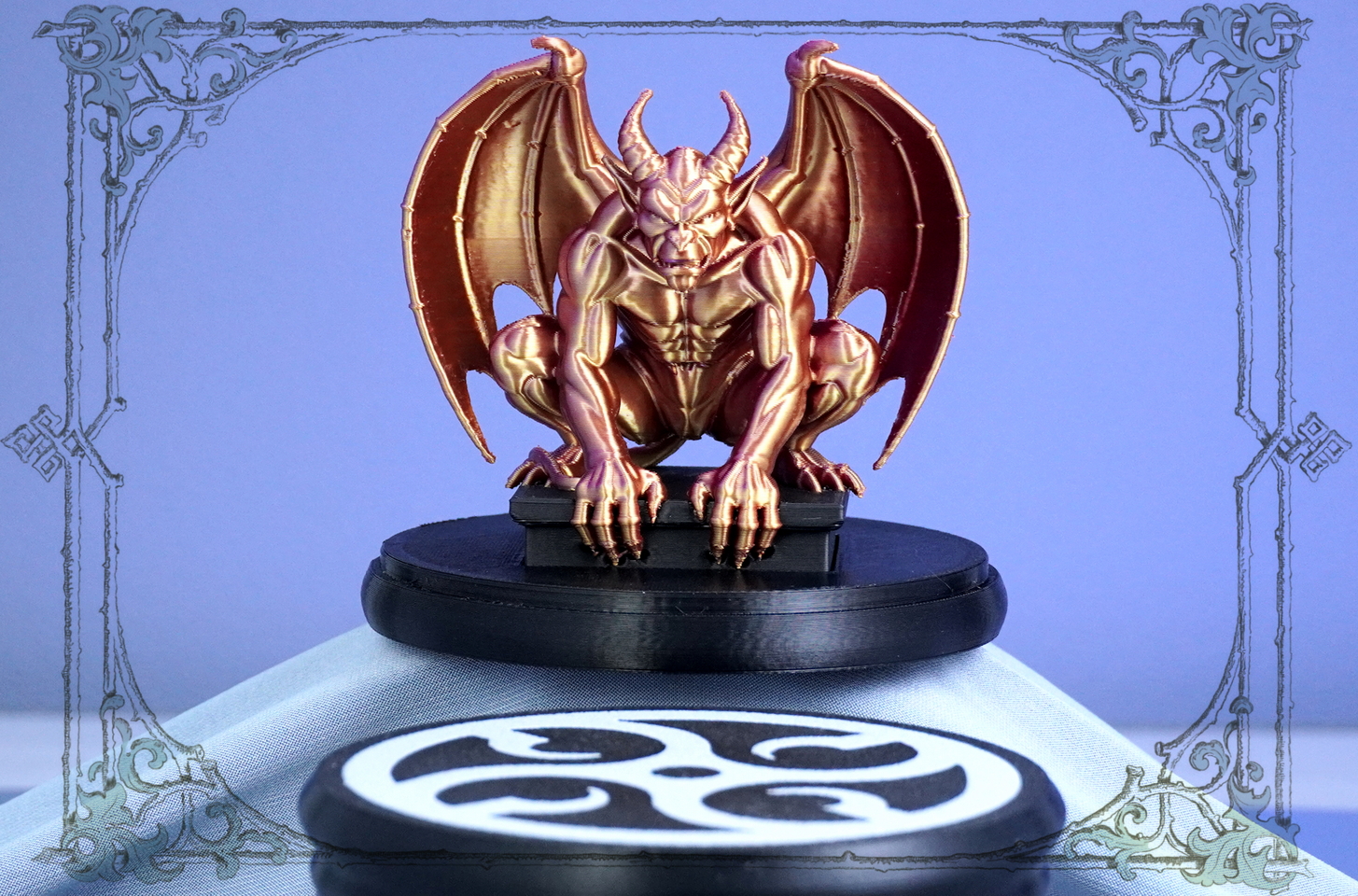 Горгулья декоративная, фигурка в стиле Средневековья, подарок фанату готики