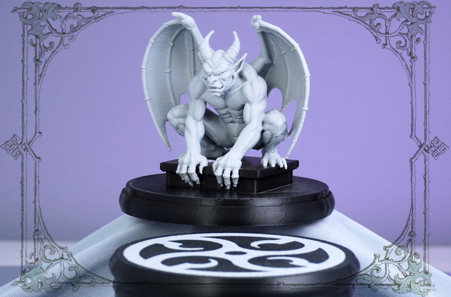 Фигурка Стража Горгульи: Таинственный Оберег в Стиле Готики и Фэнтези | Joker-Studio