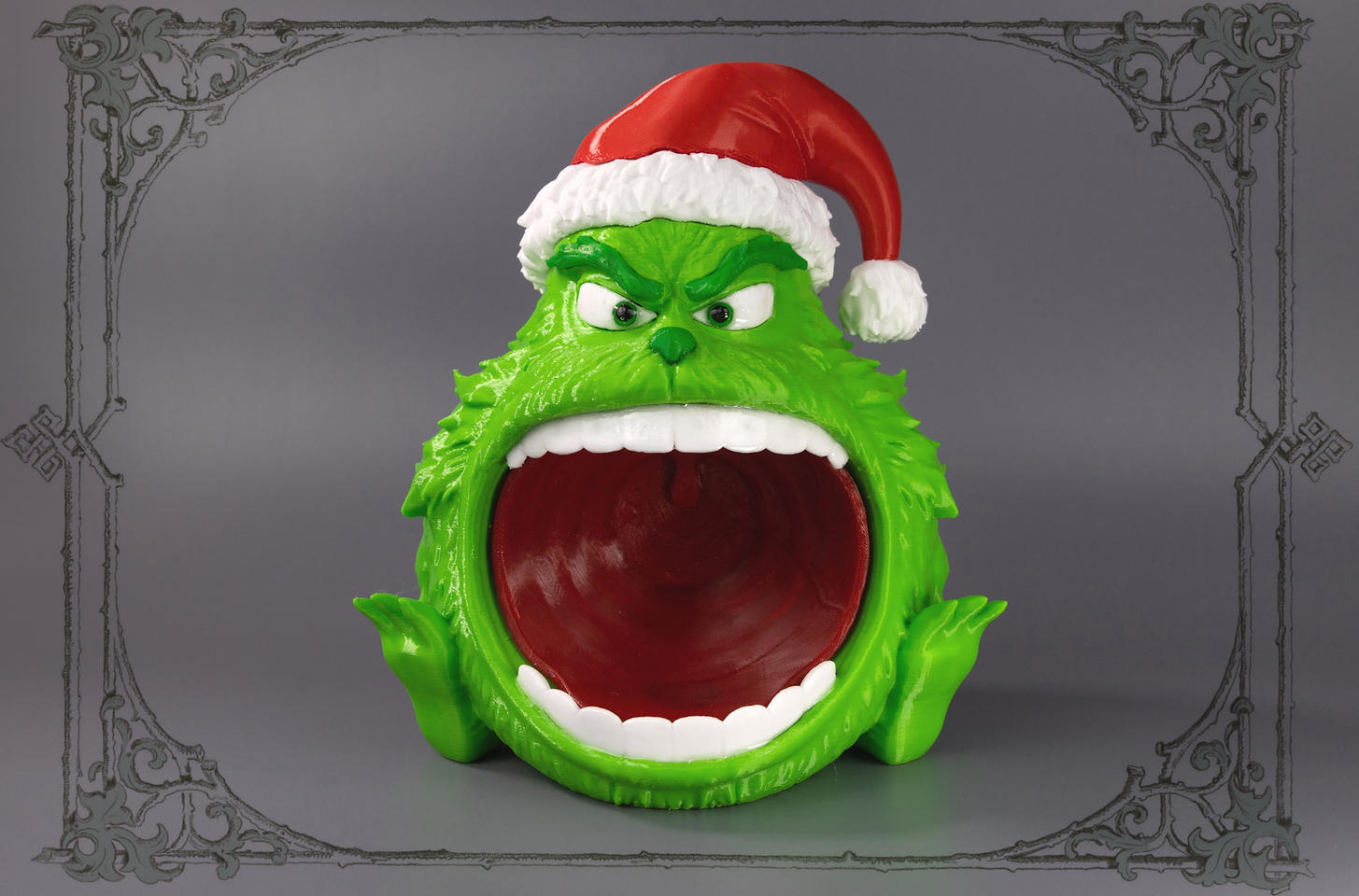 Яркая фигурка Гринч от Joker-Studio – оригинальный декор для дома, изготовленный в России с помощью 3D-печати