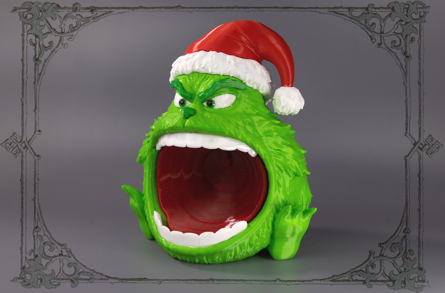 Фигурка Гринч – полезный подарок для близких, идеально подходящий для хранения мелочей и сладостей