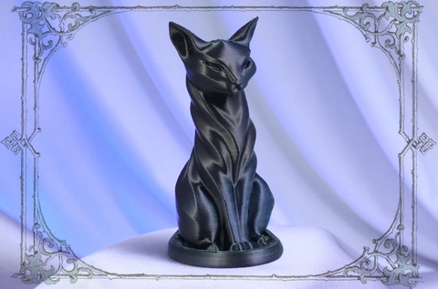 Статуэтка Бастет Зеленого Цвета – талисман для успехов в учебе и карьере. в магазине Джокер