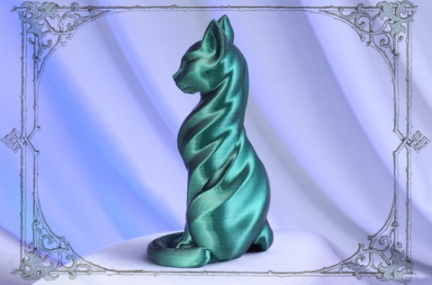 Амулет для Здоровья – зеленая кошка Бастет как символ защиты в магазине Джокер