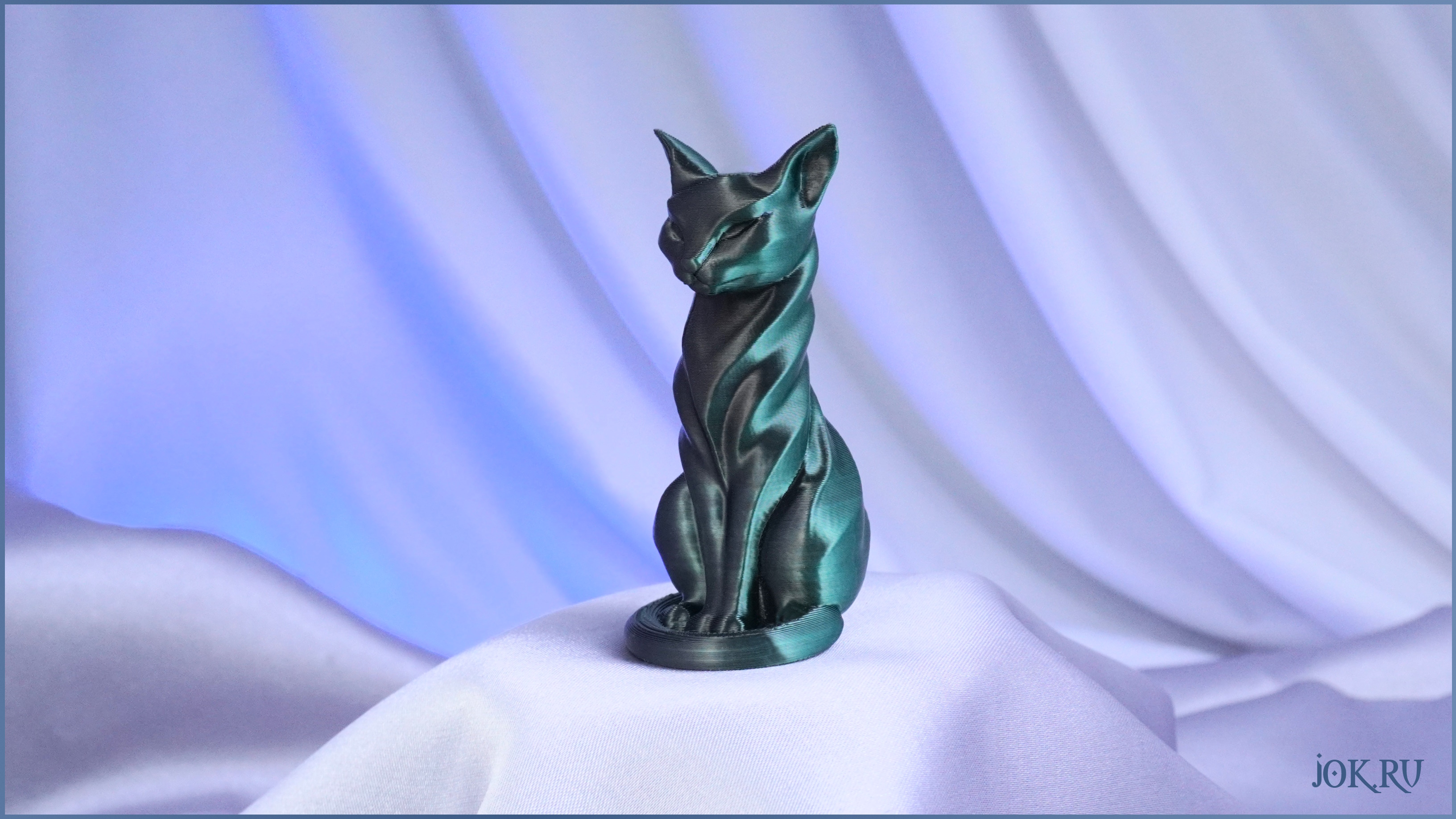 Изящная статуэтка кошки Бастет — оберег для дома и символ гармонии от Joker-Studio