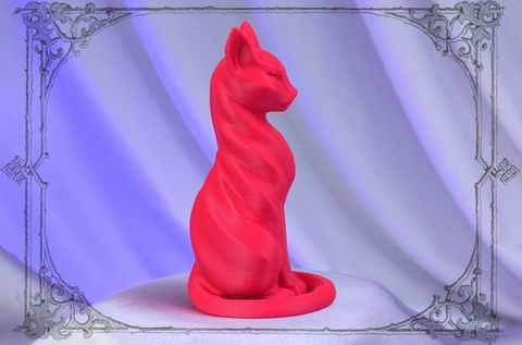 Статуэтка кошки — идеальный подарок для влюблённой пары, символизирующий верность и счастье.