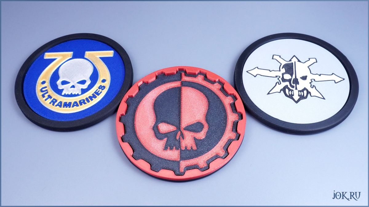 Тематические подставки под кружку с уникальным дизайном Warhammer 40k