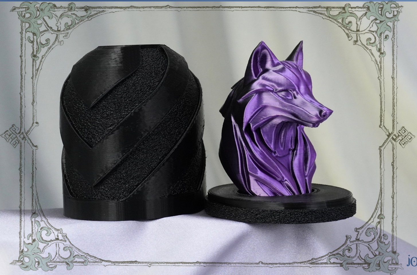 Подарите магию готики: статуэтка лисы — изысканный талисман для особенных людей Joker-Studio