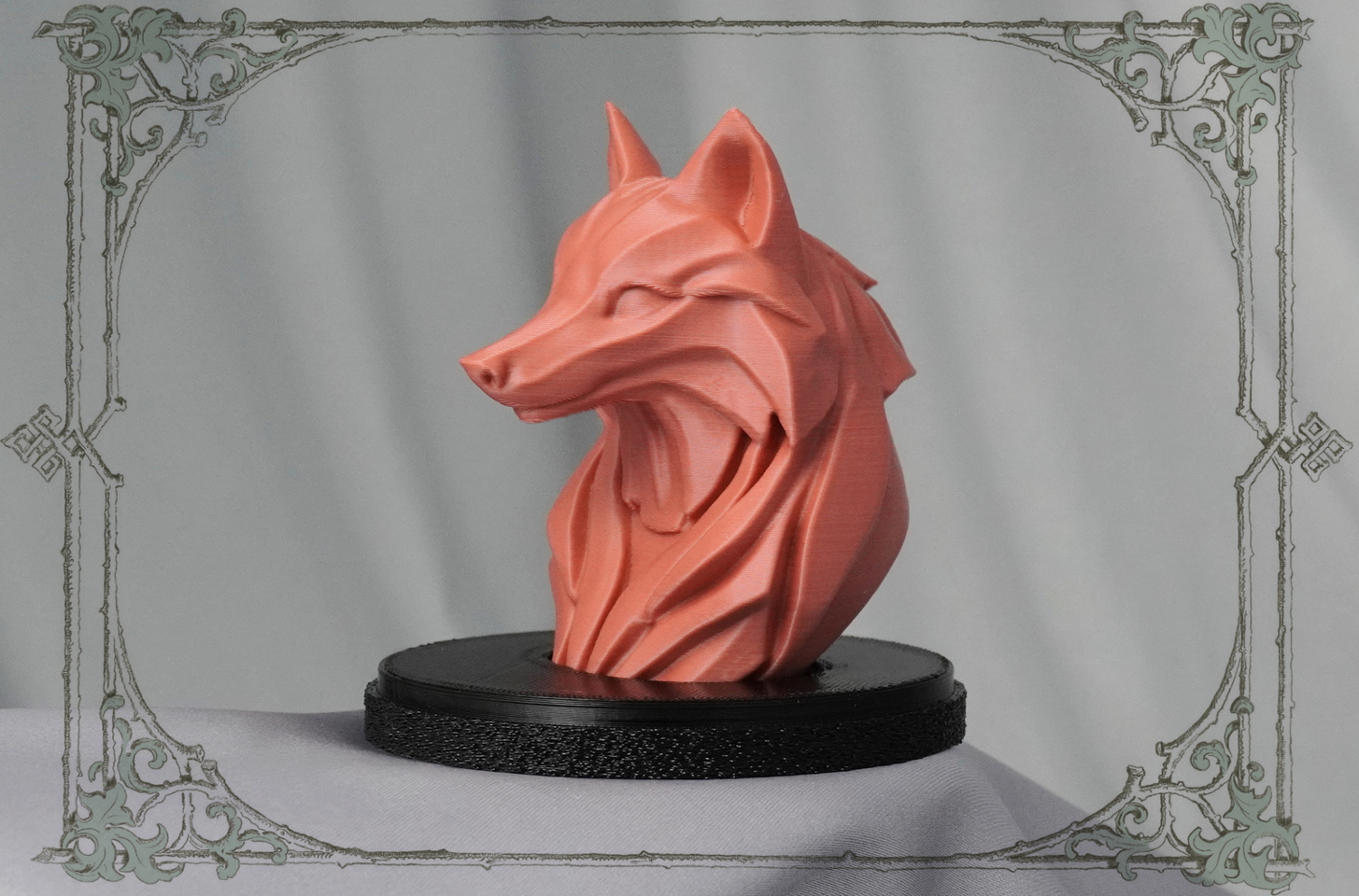 Фигурка лиса в стиле минимализм — элегантный и лаконичный декор для современного интерьера.