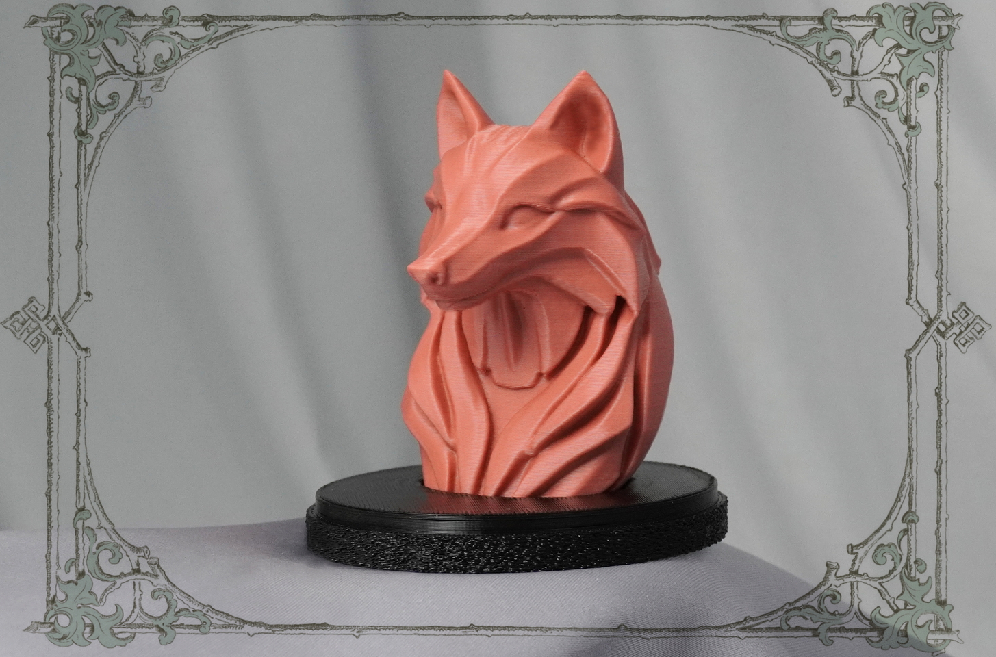 Интерьерная фигурка лиса — стильное украшение для полки, стола или витрины, привлекающее внимание