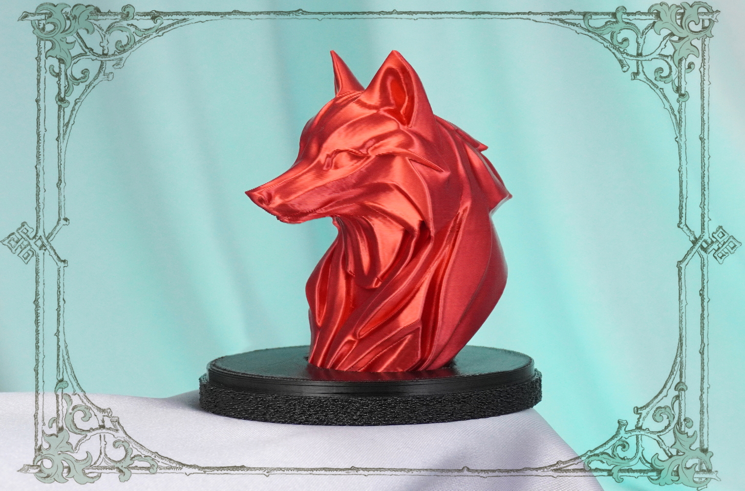 красьте полку магией: фигурка Кицунэ — огненная лиса в аниме‑стиле уже в продаже от Joker-Studio