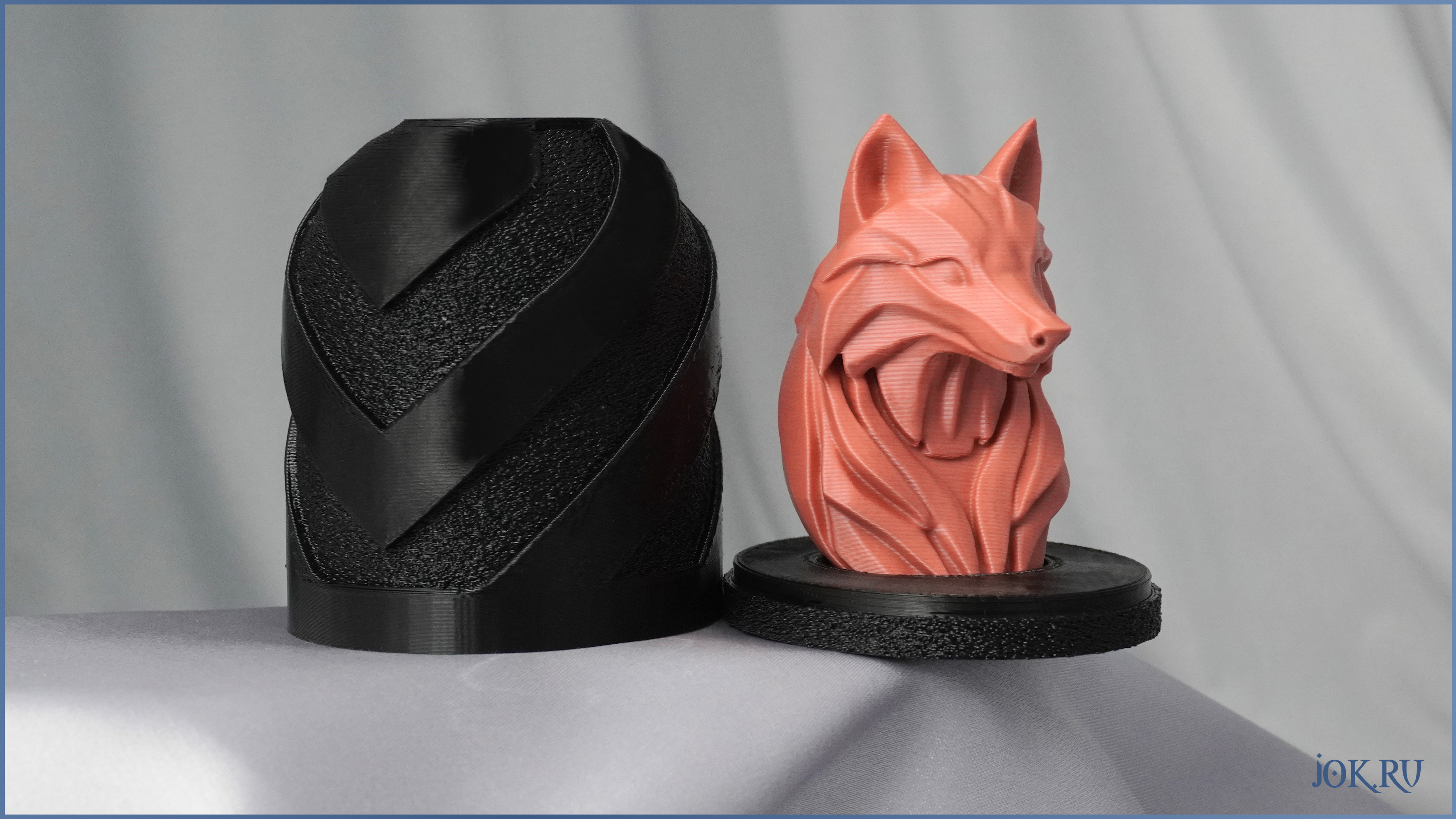 настольная статуэтка лиса для подарка в магазине Joker-Studio