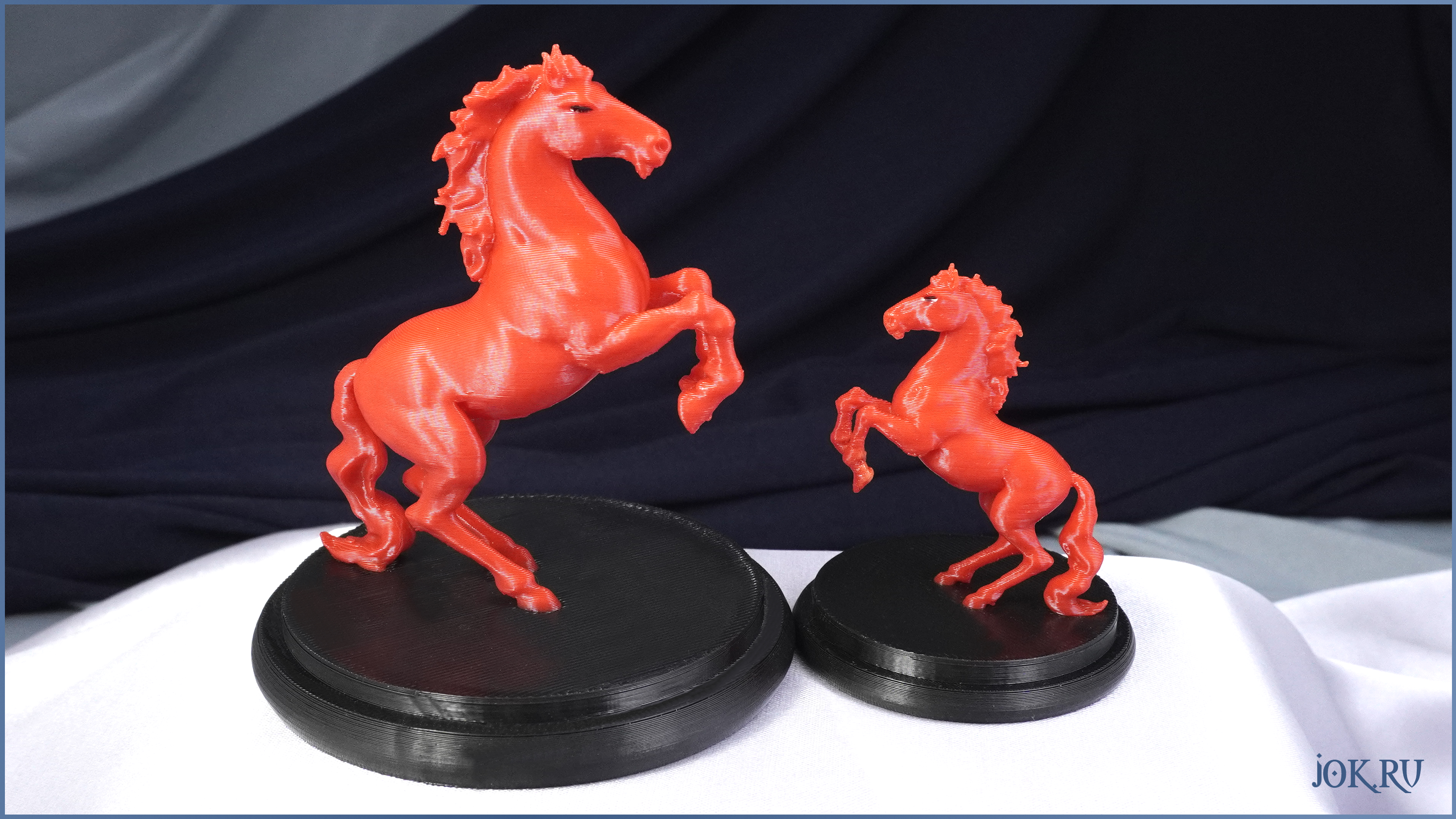 Товары для Маркетплейсов – Фигурка Красная Лошадь от Joker-Studio