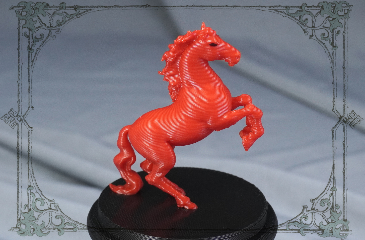 подарок маме/папе/другу красная лошадка