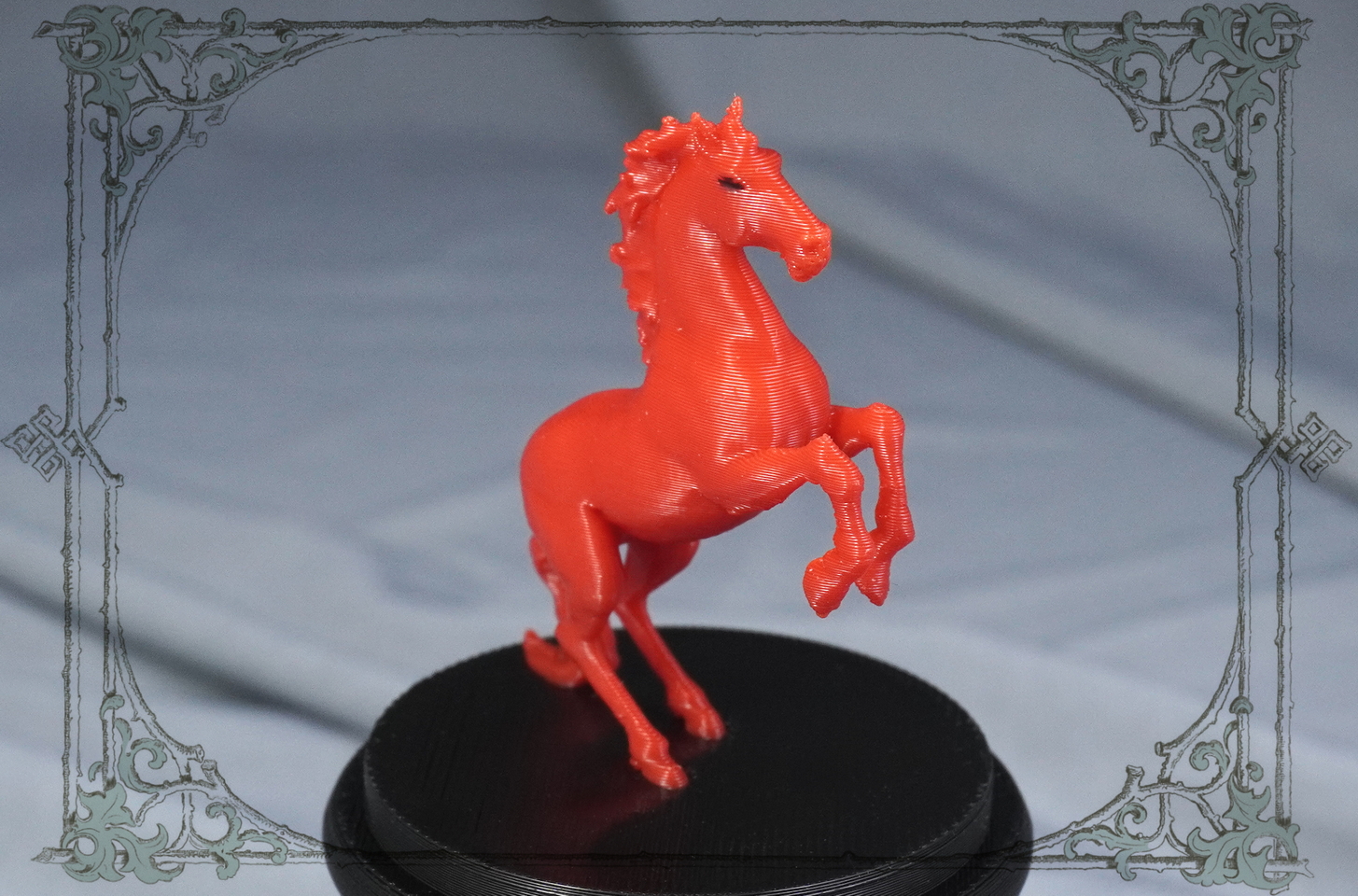 подарочный сувенир красная лошадь
