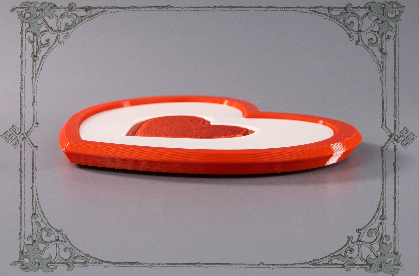 Романтический костёр с сердцем для особенного человека на 14 февраля.