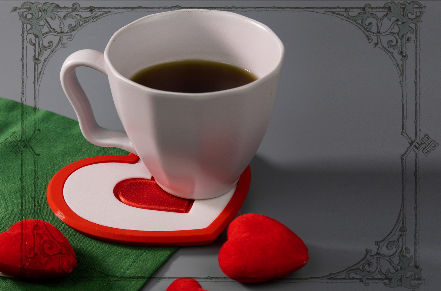 Костёр в виде сердца — элегантный подарок на 8 марта для начальницы