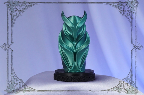 Магнитная фигурка совы Joker-Studio на металлической подставке