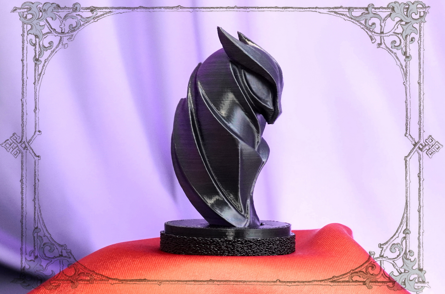 Статуэтка фиолетовой совы – подарок для тех, кто ценит готику и мистика, Joker-Studio.