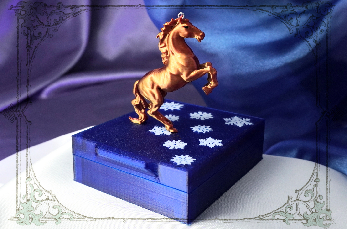 Роскошная Лошадка в Цветах Королей от Joker-Studio