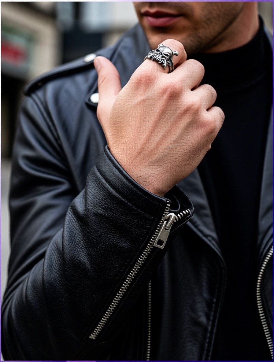 Стильное мужское украшение в стиле вархаммер 40к из премиум материалов