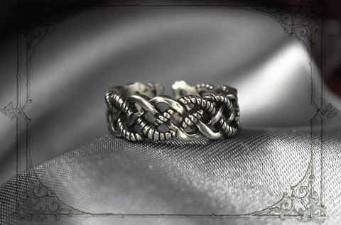 Купить кельтское кольцо по низкой цене в рок магазине Joker-studio