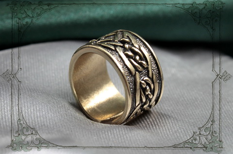 кольцо женское талисман друида