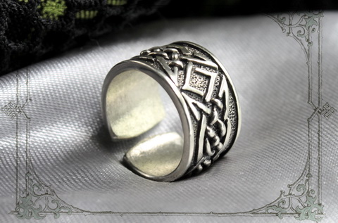 кольцо женское талисман друида