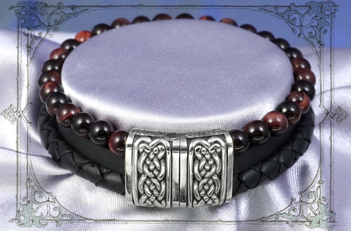 Создайте свой собственный браслет с рунами, выбрав материал, камни и символы, которые отражают вашу личность и цели.