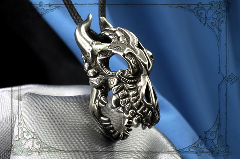 Дракон кулон Балерион подвеска с драконьим черепом запоминающийся подарок мужчине