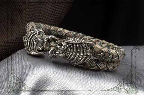 плетеный мужской браслет из фантастического фильма "Хищник"