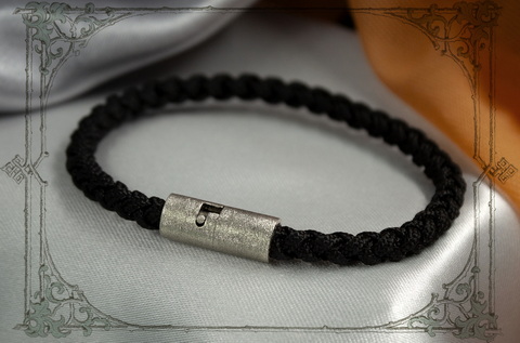 мужской браслет для шарма с магнитным замком cord