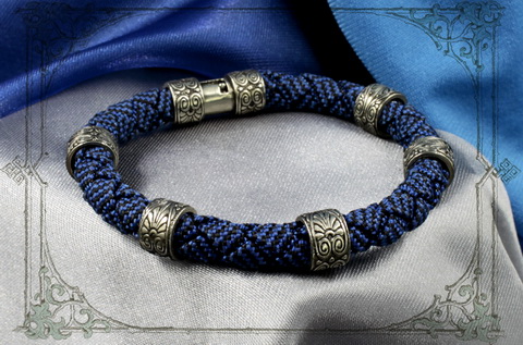 элитный женский синий браслет