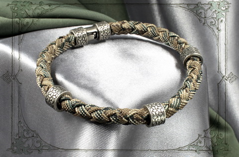 плетеный браслет из паракорда женский