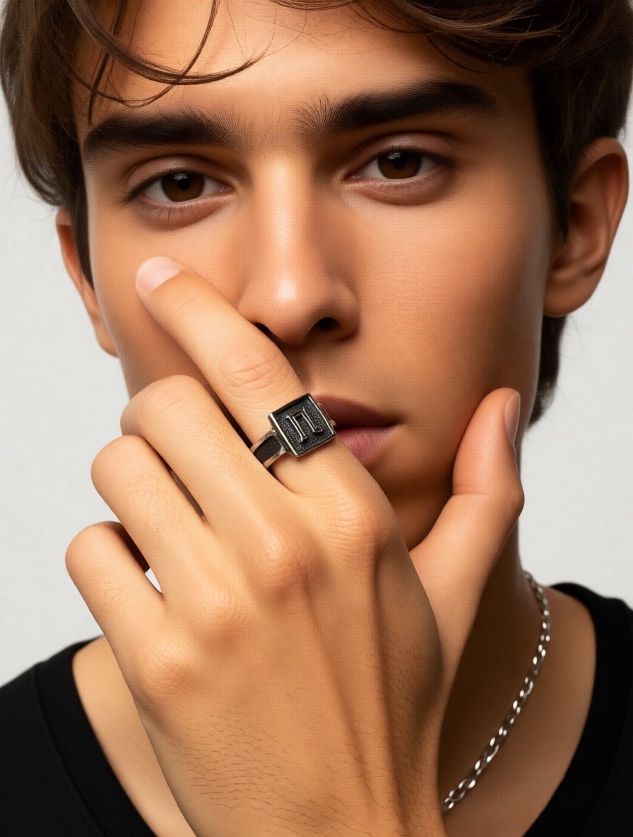 Кольцо П эпатажный дизайн — привлекает внимание и подчеркивает твой стиль