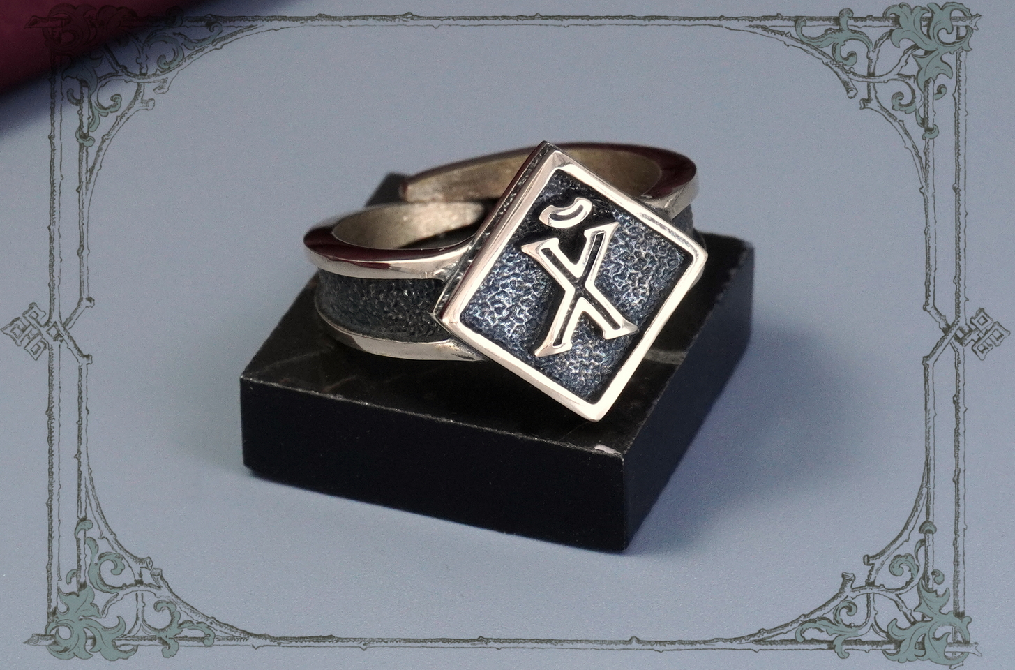 заказать кольцо «Х*Й» с доставкой;