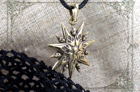 Черный ожерелье дворецкого пентаграмма, Пентакль кулон Люцифер украшения из сериала Сверхъестественное