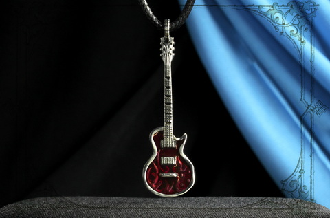 кулон гитара Gibson Les Paul купить в рок магазине Джокер