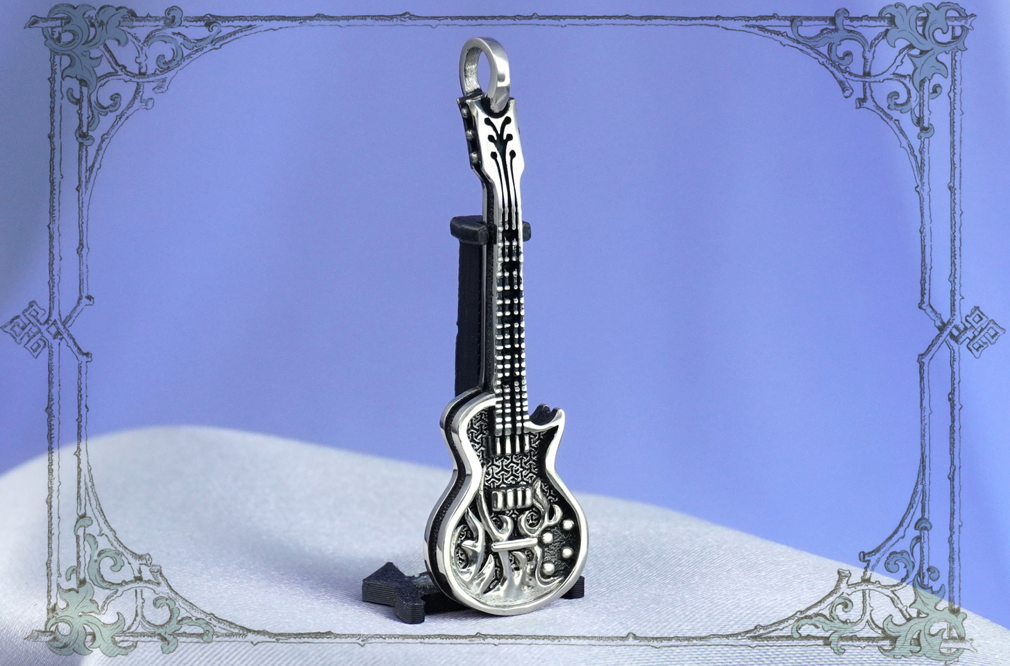 Кулон гитара Gibson – легендарный символ рок-музыки в миниатюре