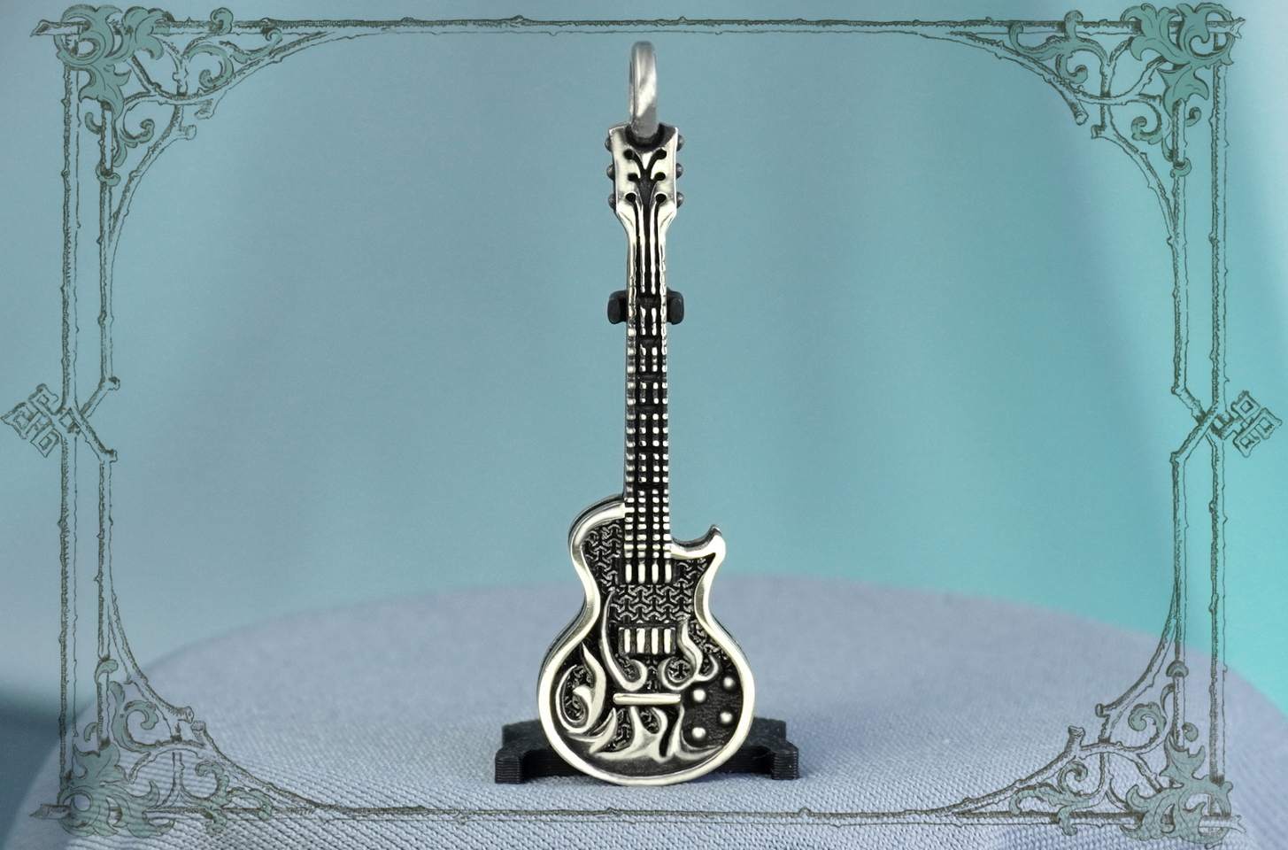 винтажная подвеска гитара от Joker-Studio