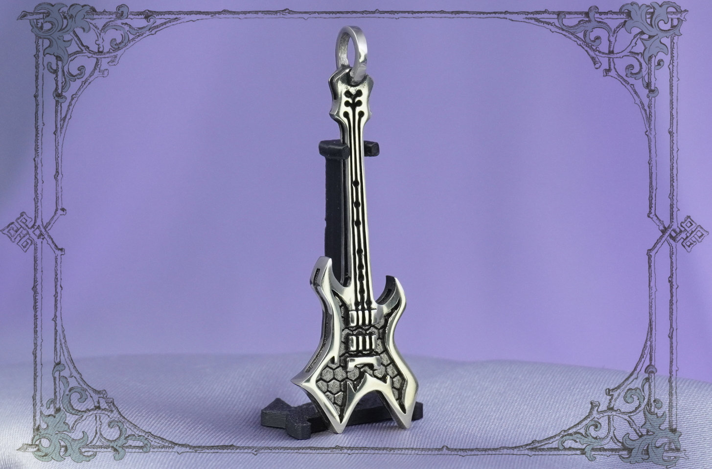 Гитара подвеска в рок стиле подарок для сына и дочери