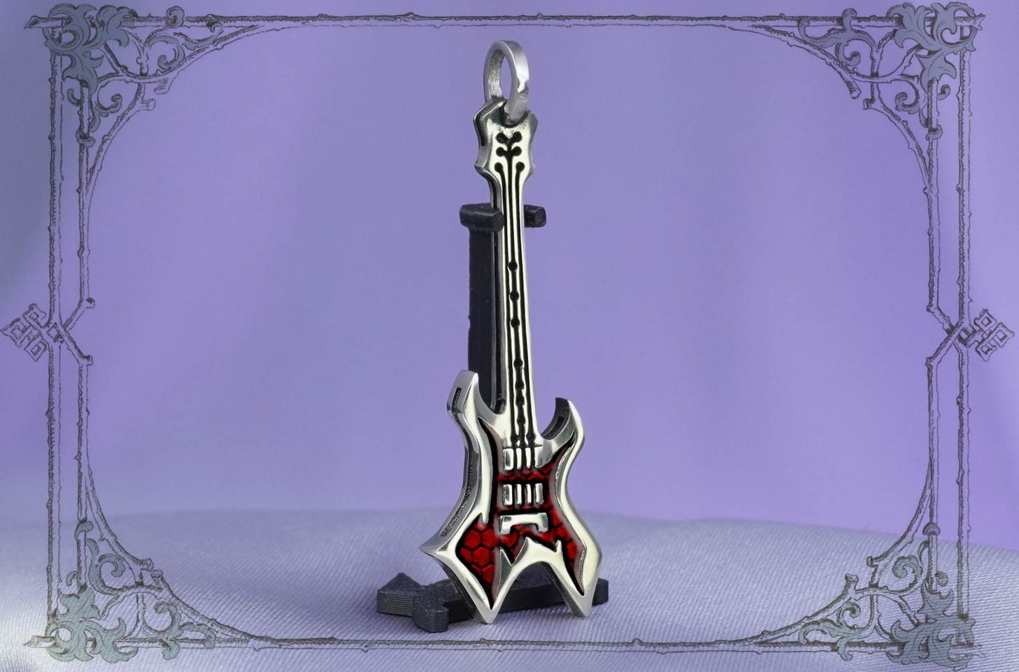 Стильный кулон‑гитара: купить с доставкой по России.